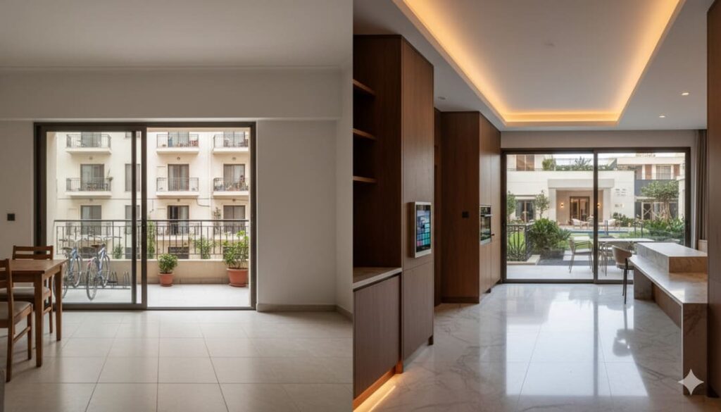 الفرق بين الشقق الفندقية والشقق التقليدية في مصر