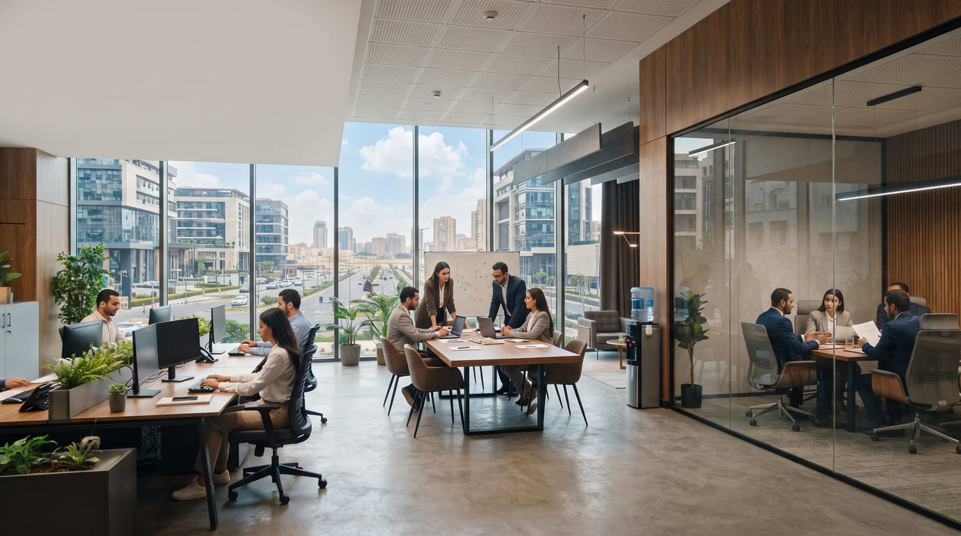 Choosing Your Office in KEYSTONE New Cairo