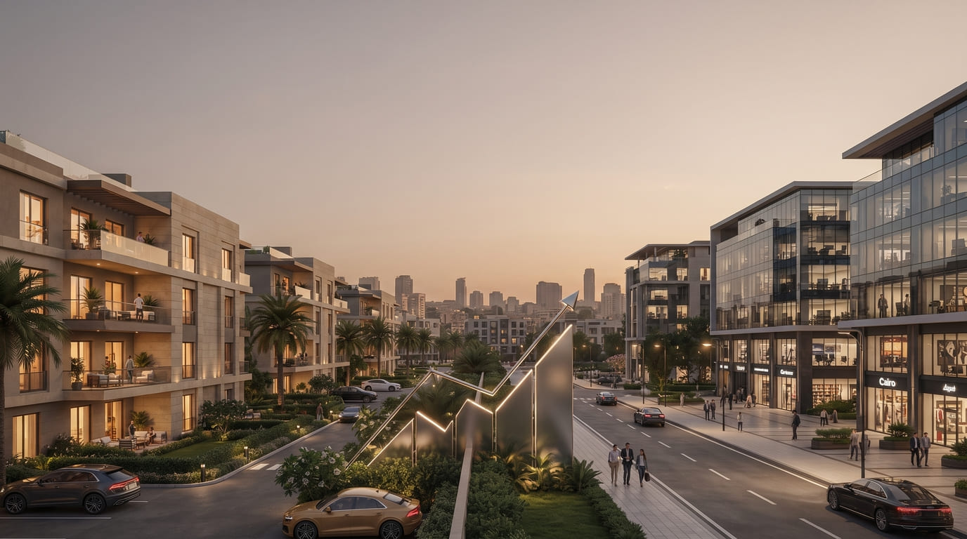 ROI in New Cairo Residential vs. Commercial